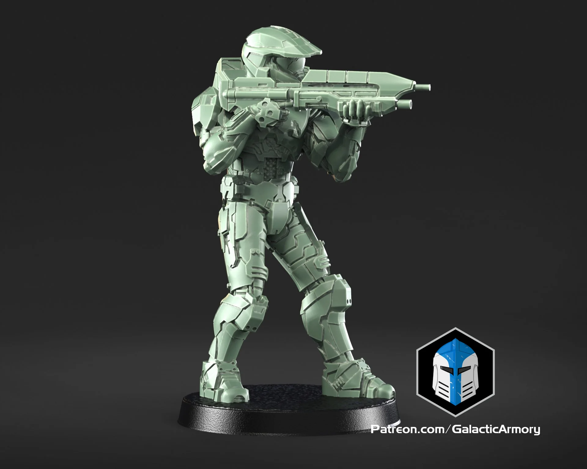 1:48 Scale Master Chief Miniatures - 3D Print Files - Image 3