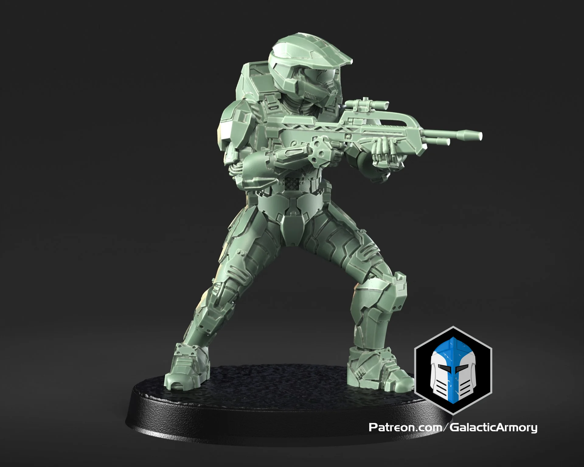 1:48 Scale Master Chief Miniatures - 3D Print Files - Image 9