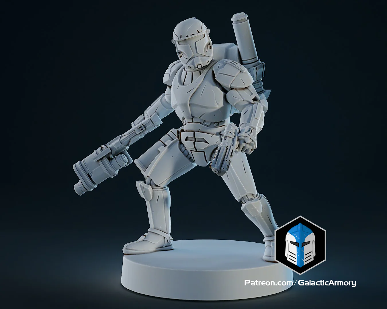 1:48 Scale Republic Commando Miniatures - 3D Print Files - Image 13