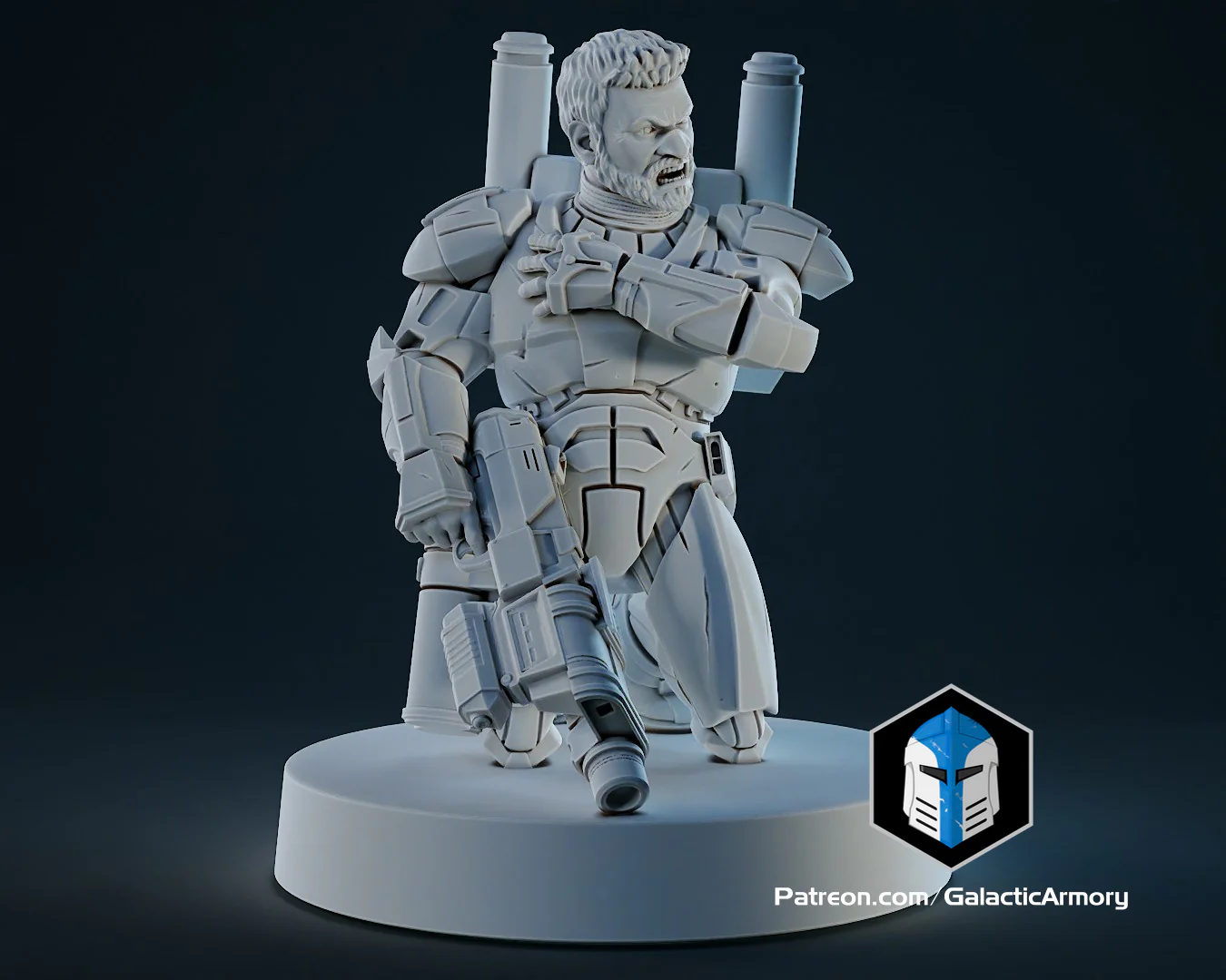 1:48 Scale Republic Commando Miniatures - 3D Print Files - Image 19