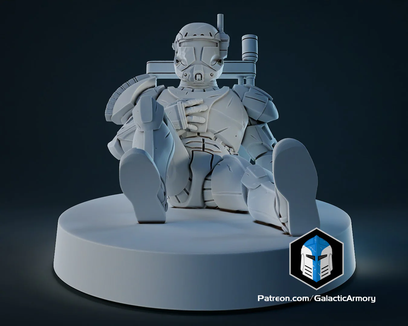 1:48 Scale Republic Commando Miniatures - 3D Print Files - Image 21