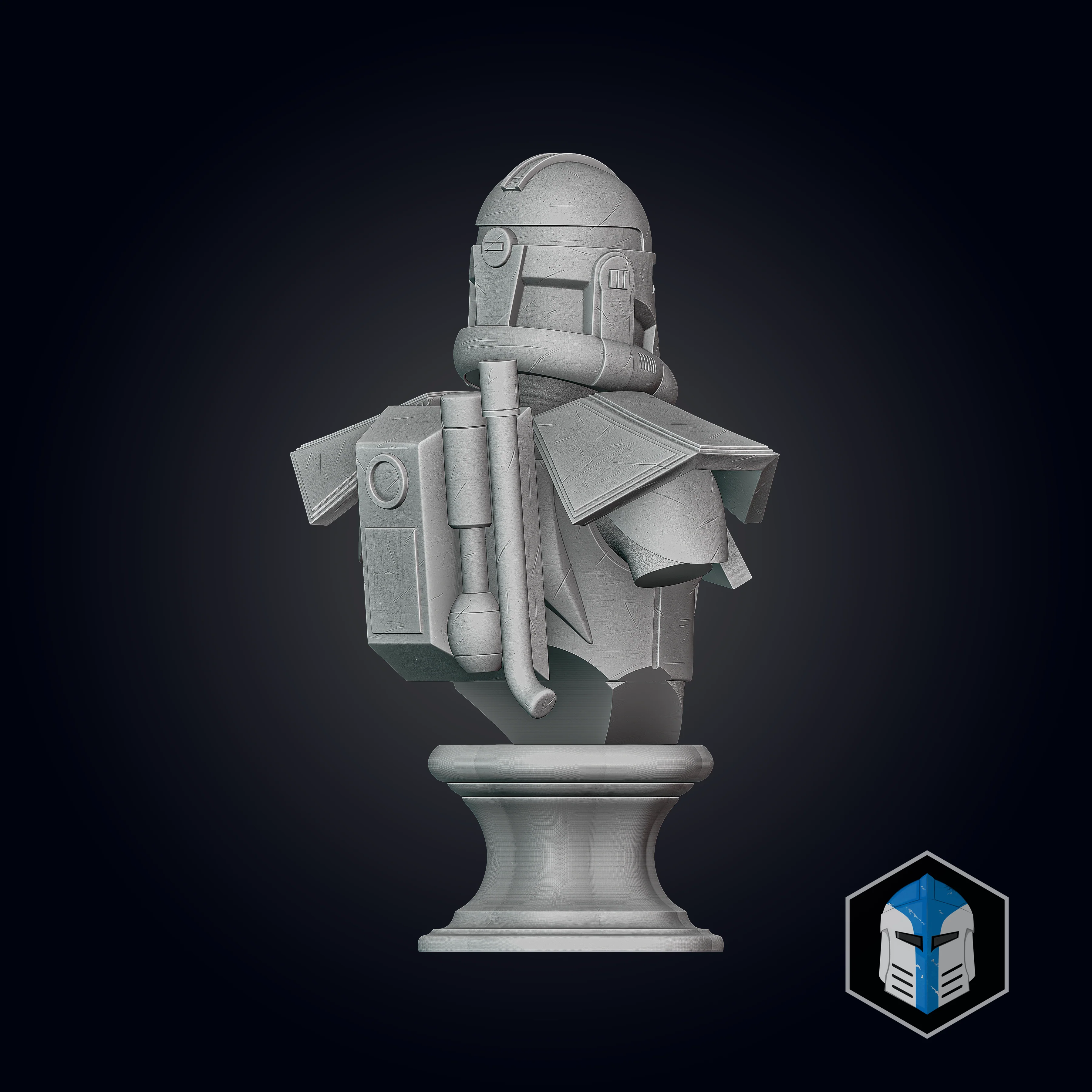 Animated ARC Trooper Bust - 3D Print Files - Image 4