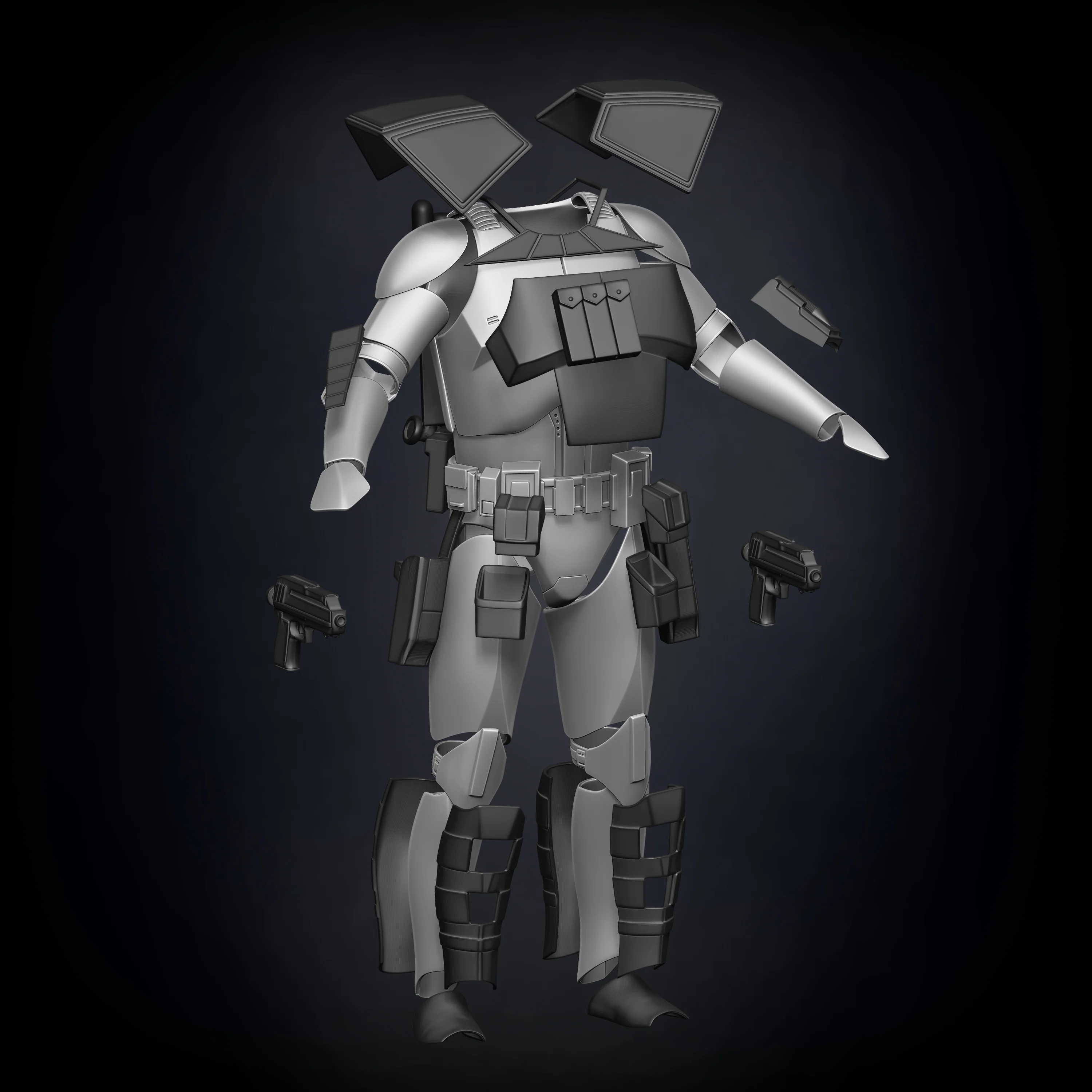 ARC Clone Trooper Armor Accessories - 3D Print Files - Image 6