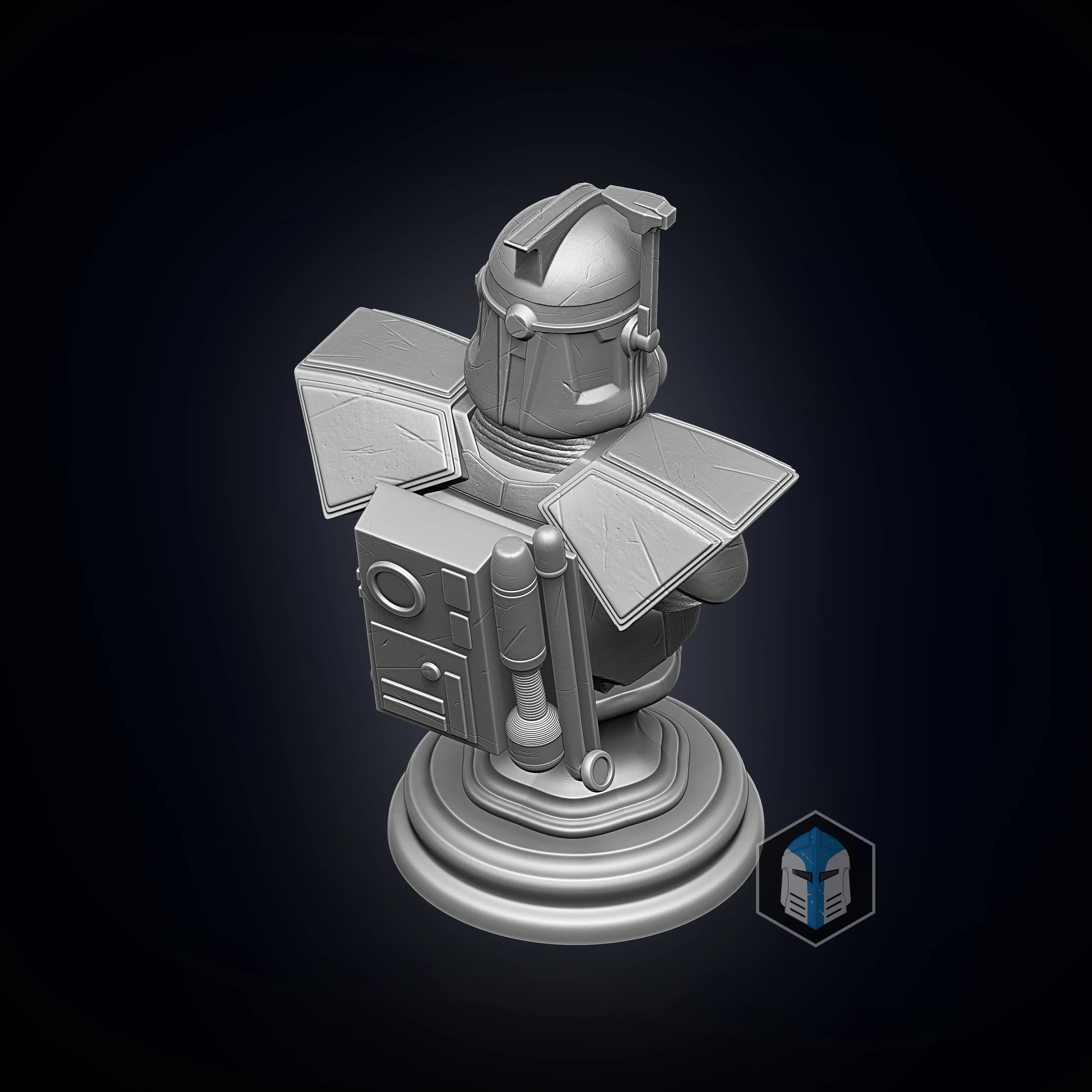 ARC Trooper Bust - 3D Print Files - Image 6