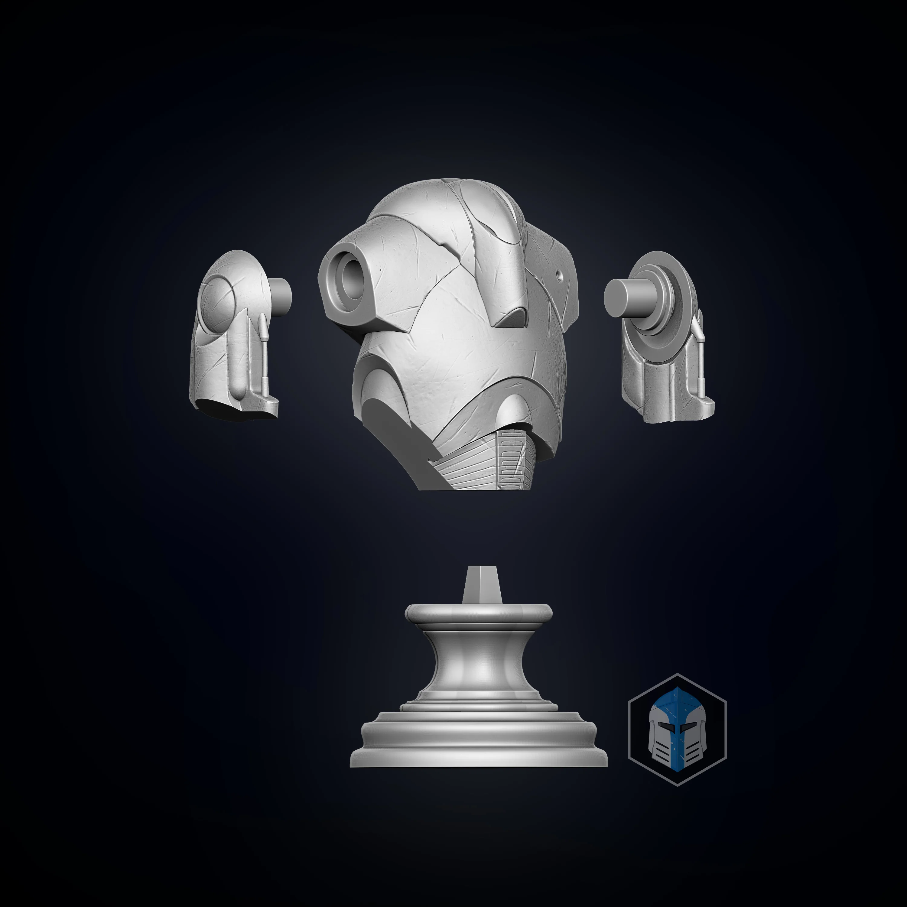 B2 Super Battle Droid Bust - 3D Print Files - Image 7