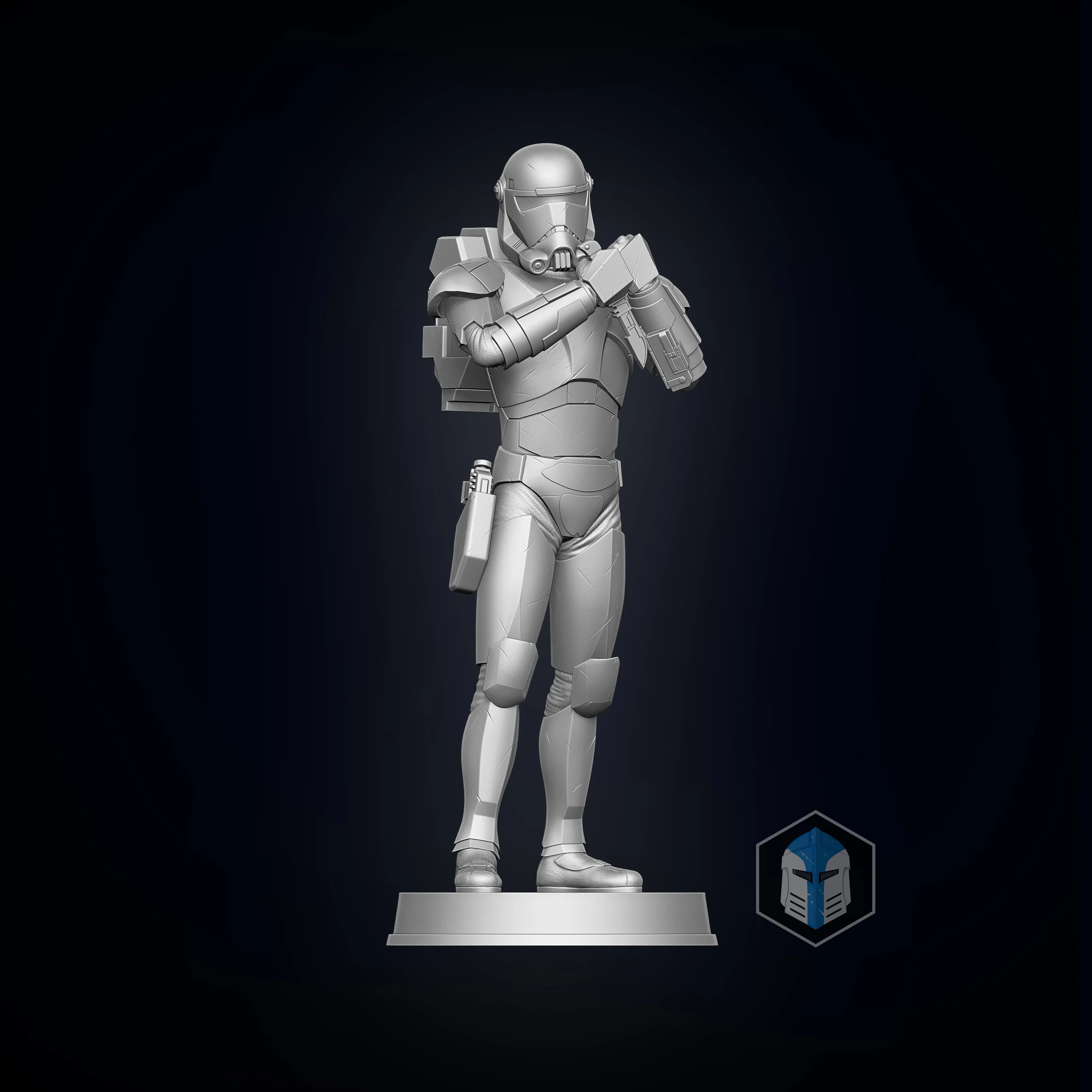 Bad Batch Hunter Figurine - BUNDLE - 3D Print Files - Image 6