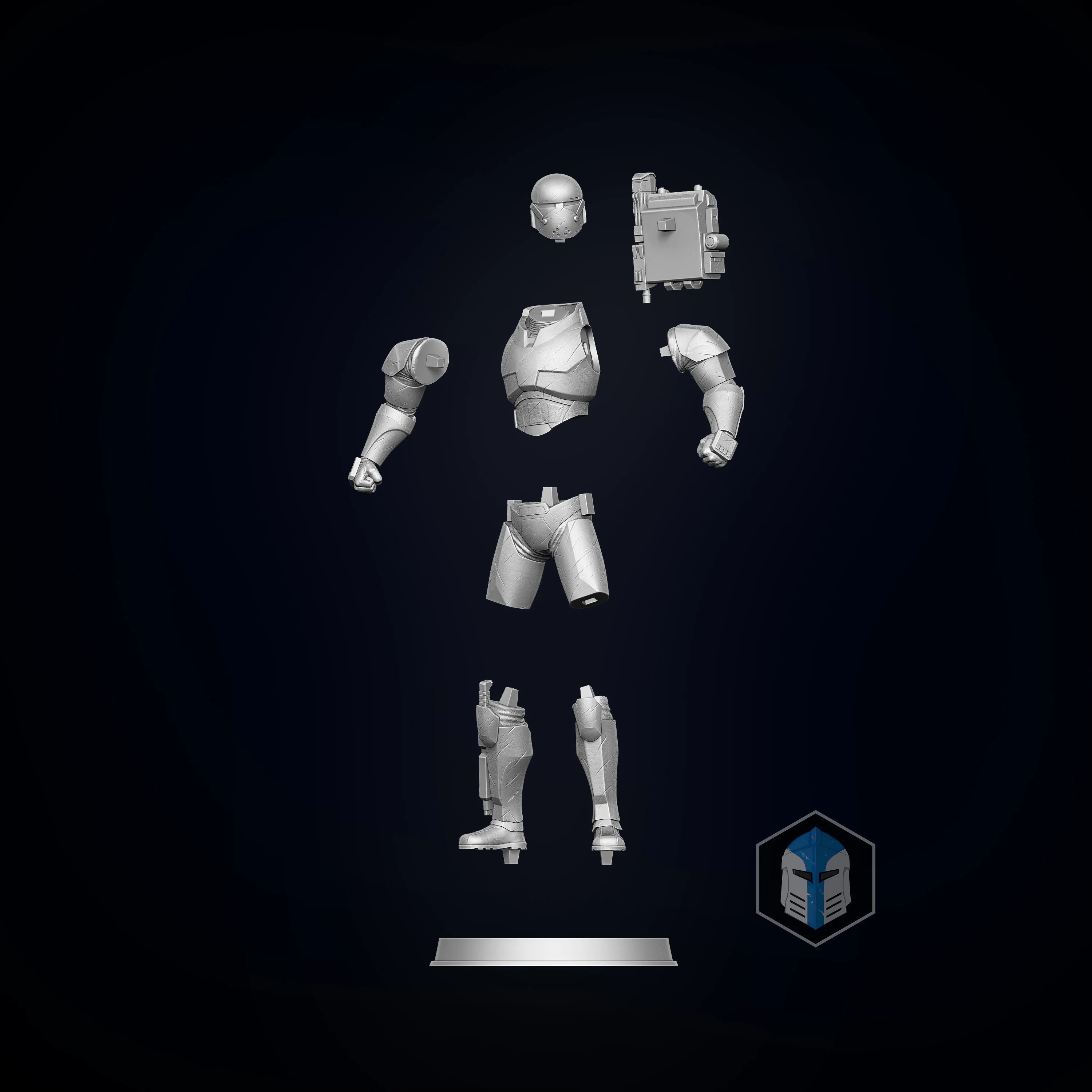 Bad Batch Wrecker Figurine - Pose 6 - 3D Print Files - Image 5