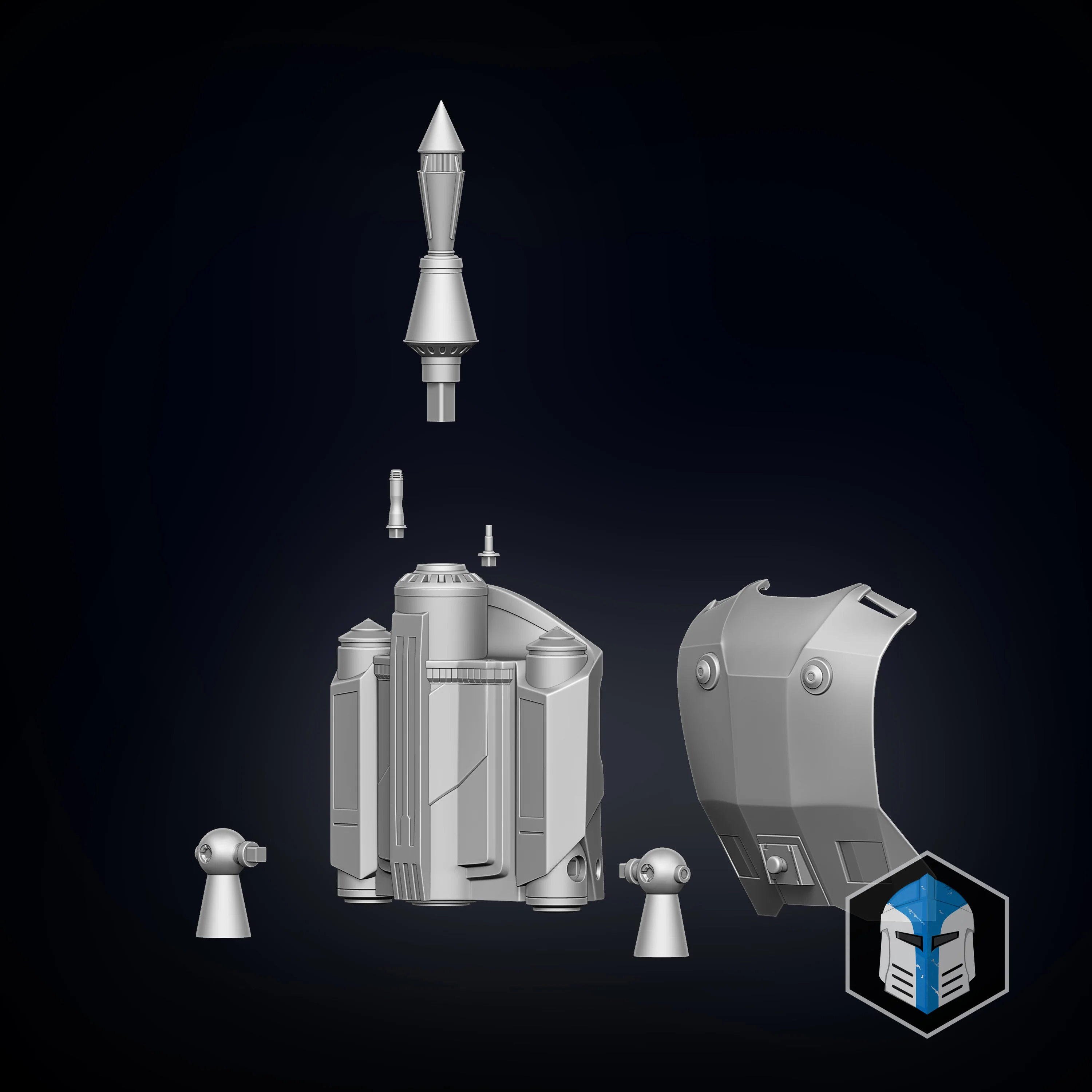 Boba Fett Armor - 3D Print Files - Image 13