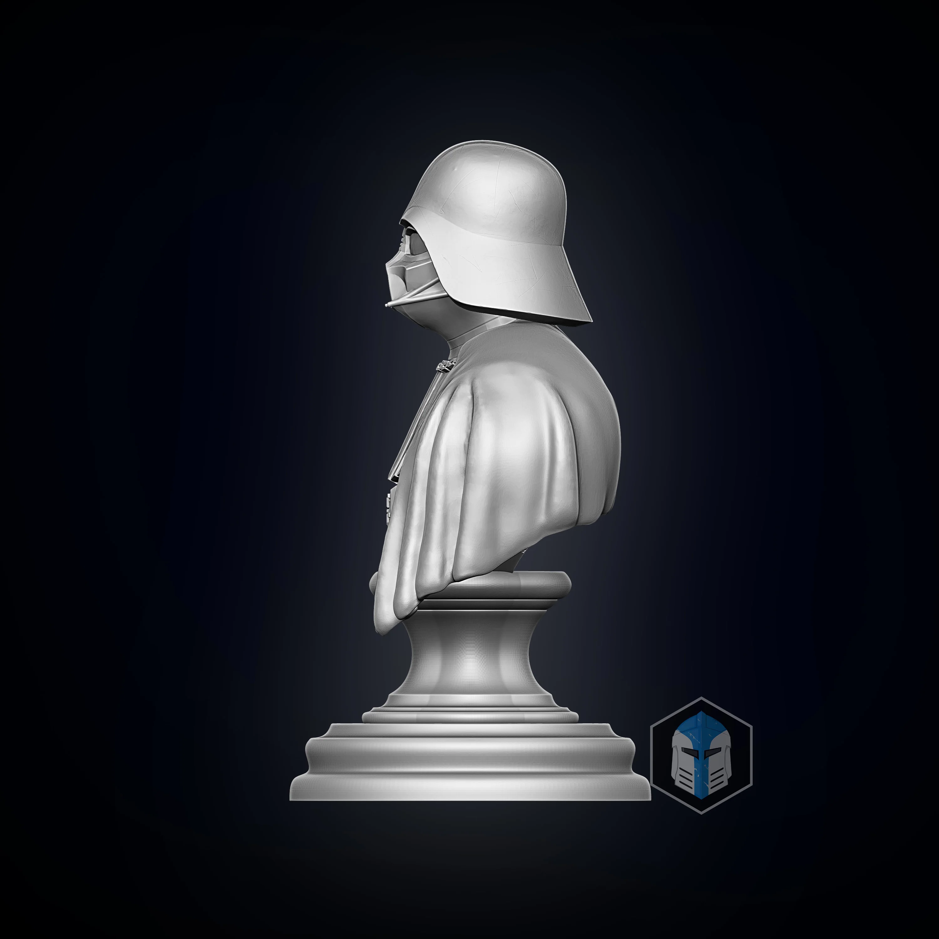 Darth Vader Bust - 3D Print Files - Image 4