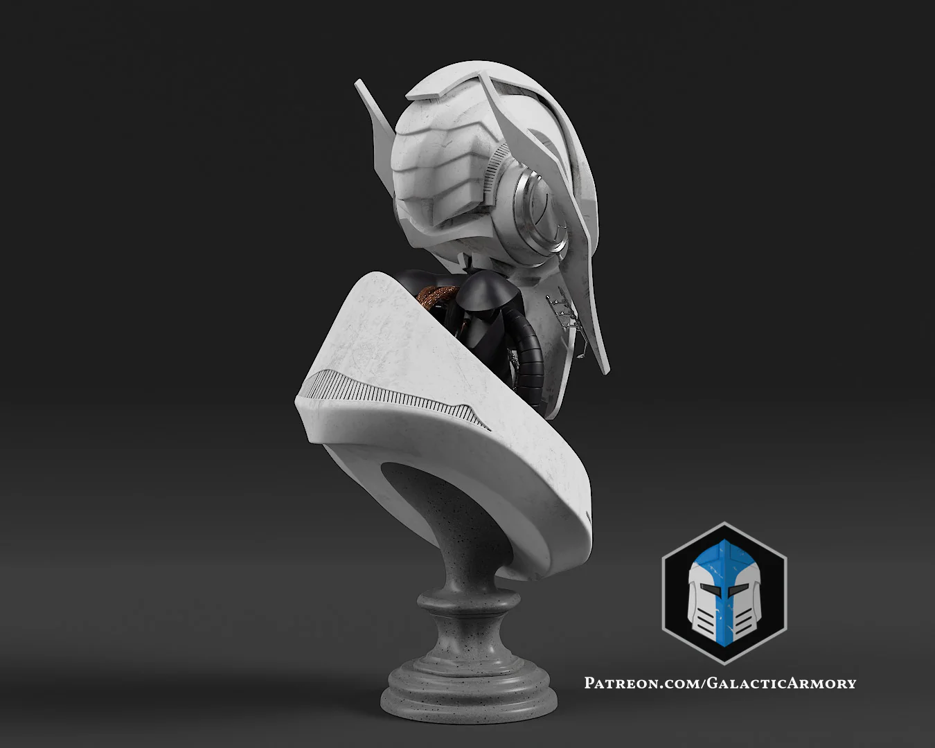General Grievous Bust - 3D Print Files - Image 9