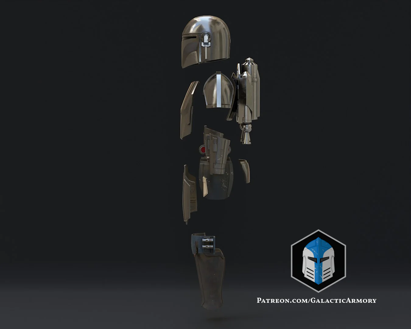 Mandalorian Beskar Armor - 3D Print Files - Image 6