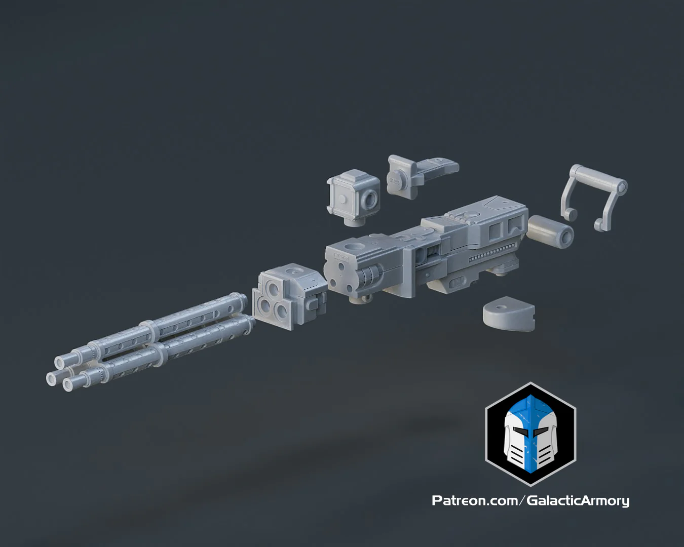 Mandalorian Heavy Armor - 3D Print Files - Image 3