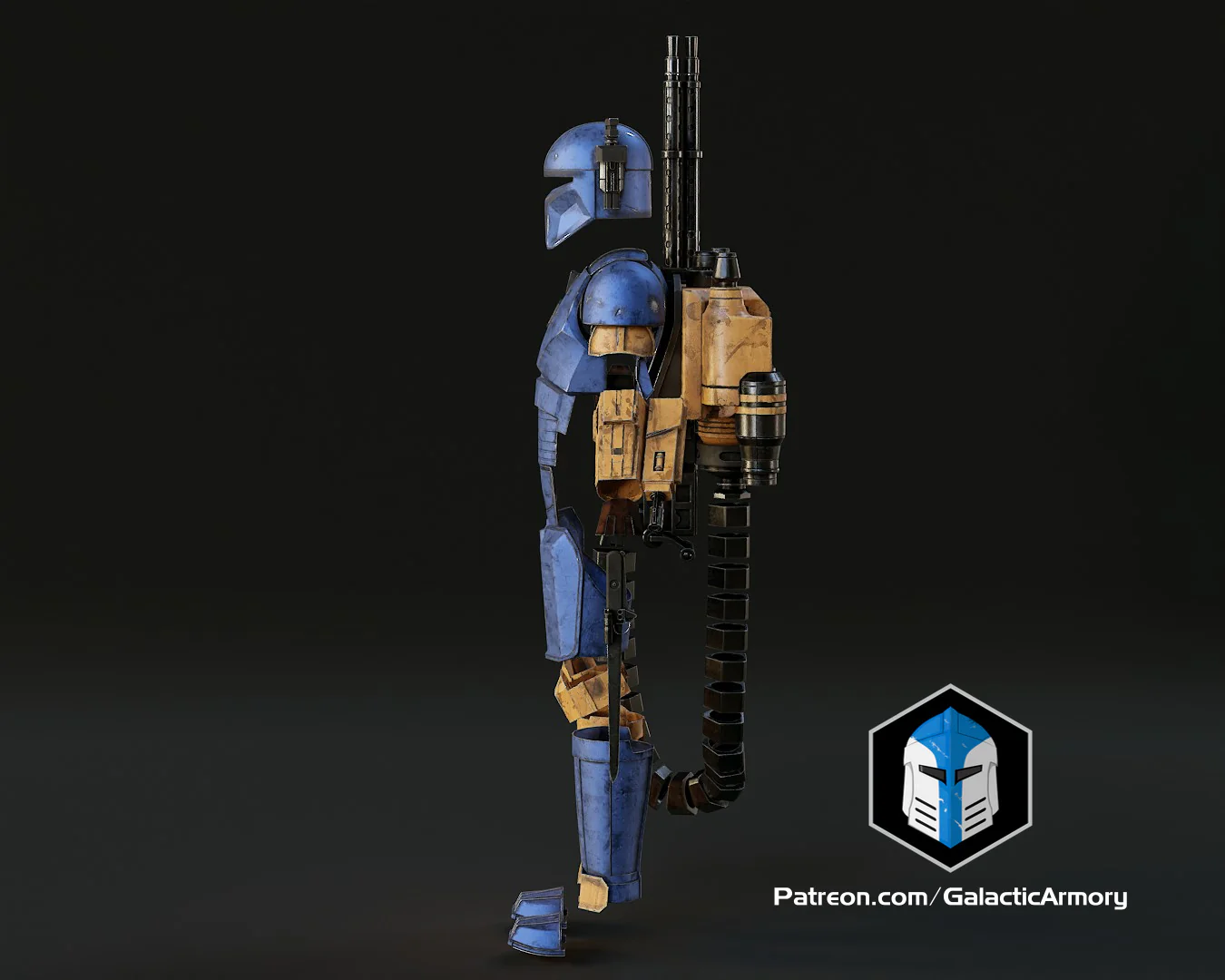 Mandalorian Heavy Armor - 3D Print Files - Image 9