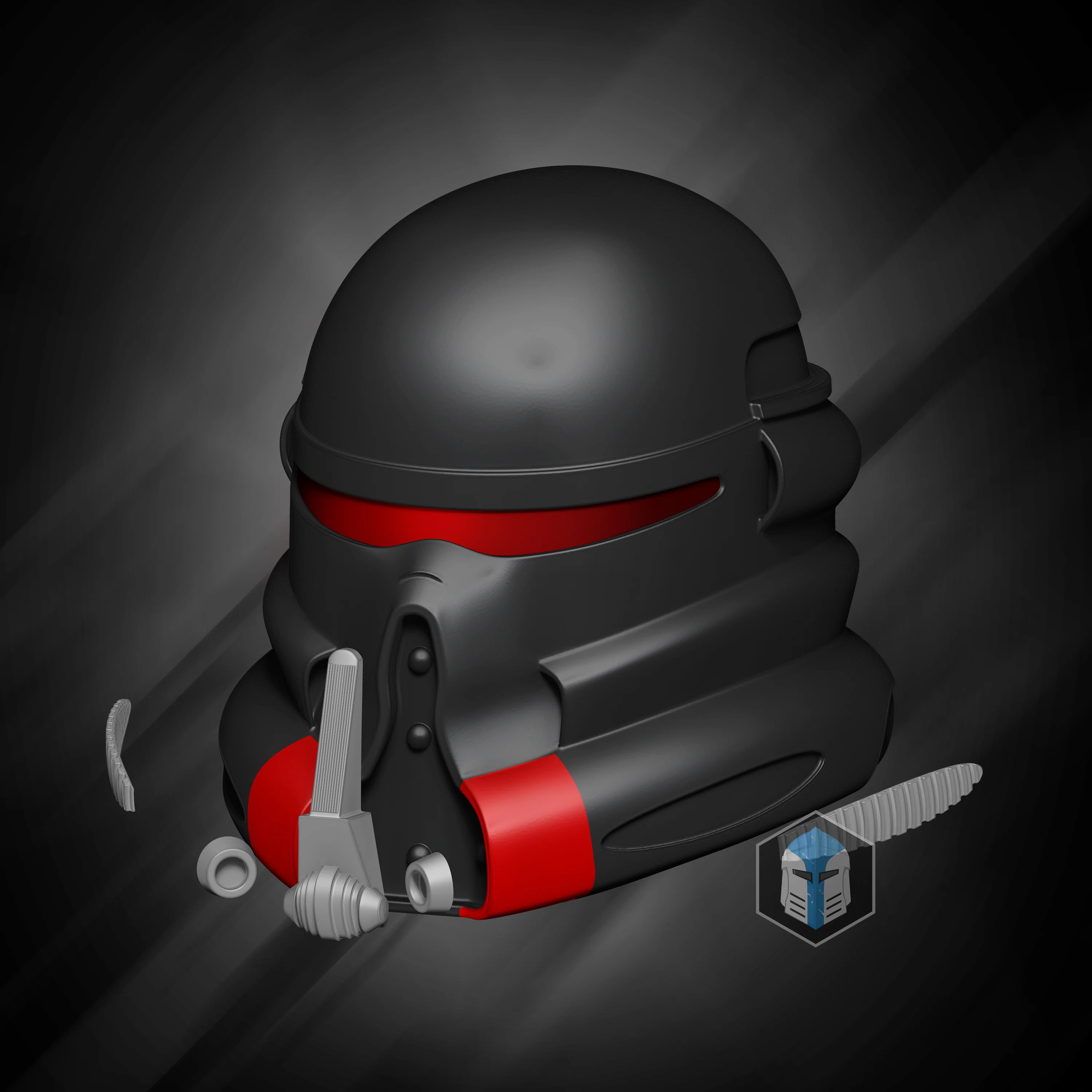 Purge Trooper Helmet - 3D Print Files - Image 4