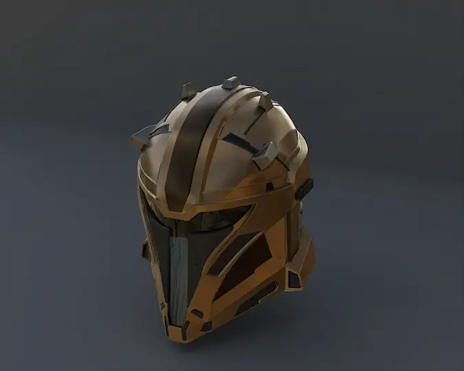 The Armorer Spartan Helmet Mashup - 3D Print Files - Image 3
